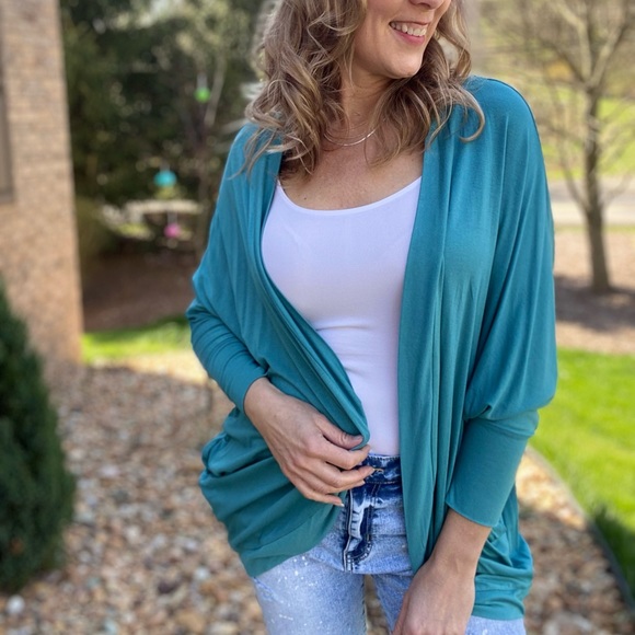 LAST! Carefree Attitude Cardigan - Picture 6 of 8